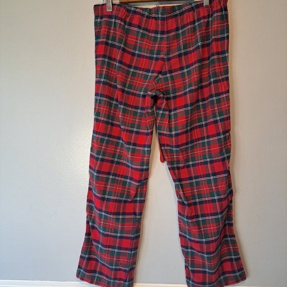Vineyard Vines Small Mens Plaid‎ Lounge Pants Red Green Holiday Christmas - Picture 6 of 9